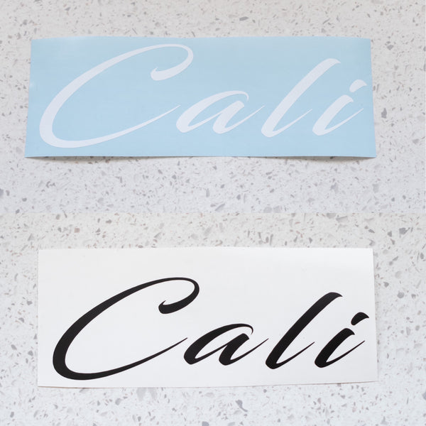 Cali Decal