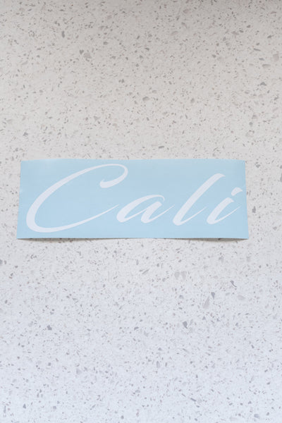 Cali Decal