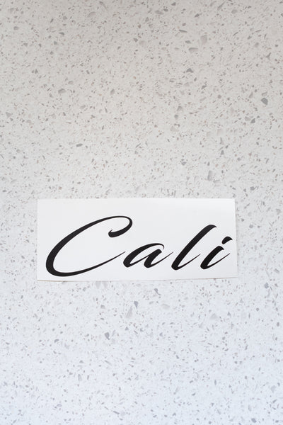 Cali Decal