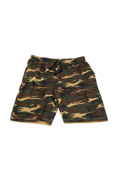 Camo Sweat Shorts