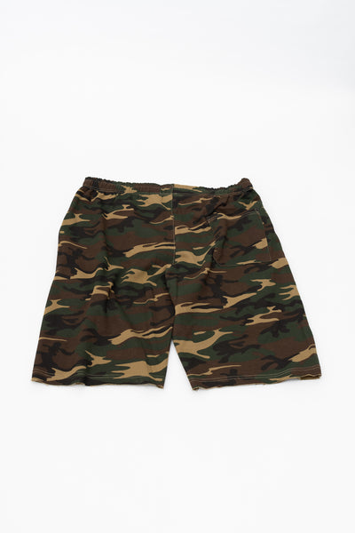 Camo Sweat Shorts