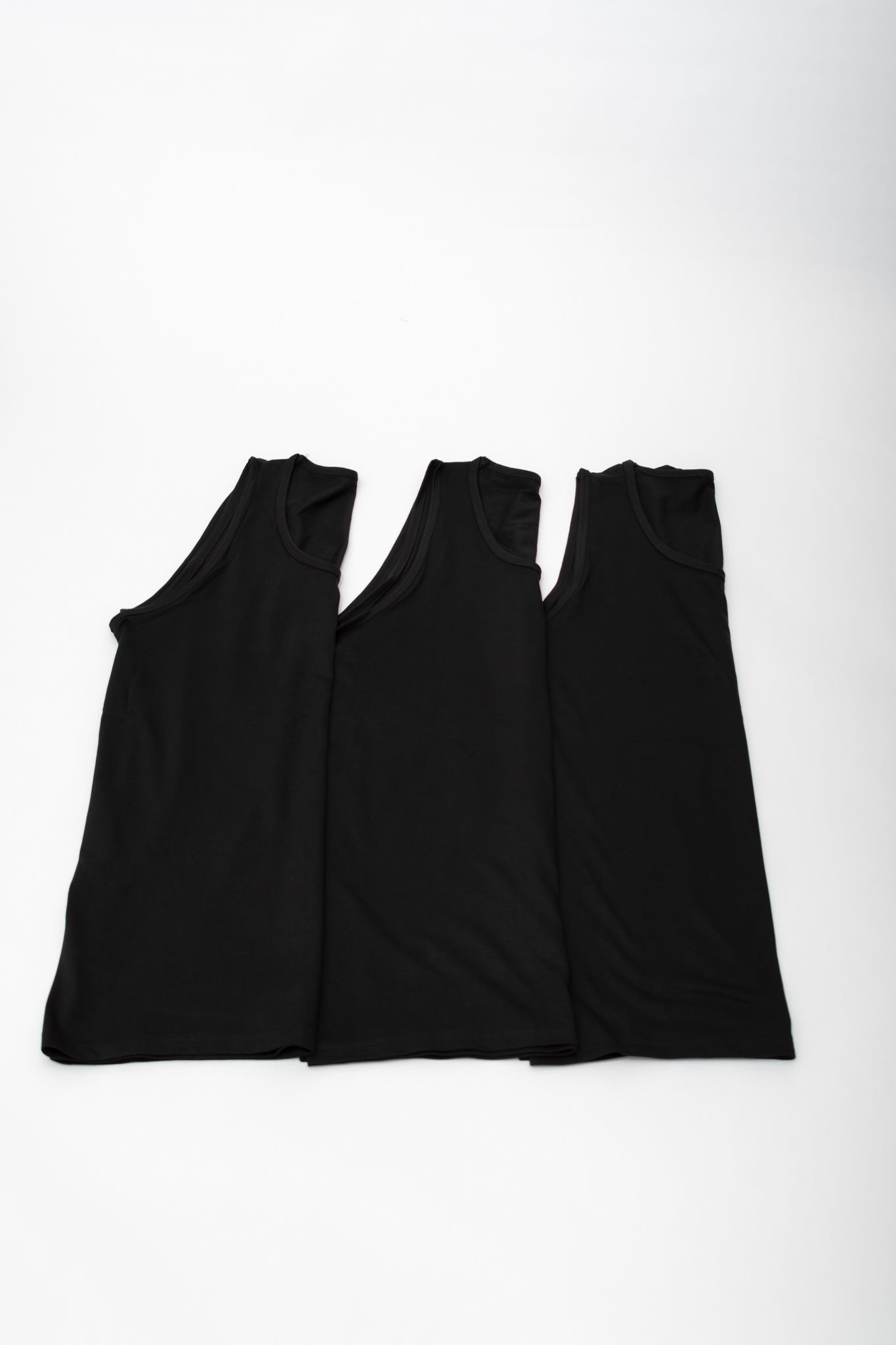 3 PACK-Black Tanks