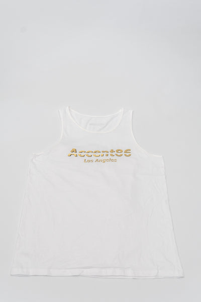 "No Name" Tank (White)