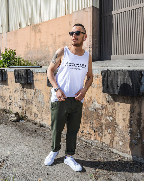 "No Name" Tank (White)