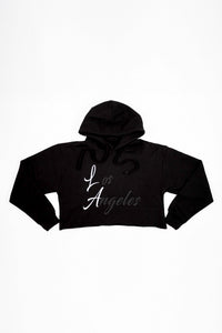 LA Crop Hoodie